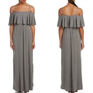 Alice + Olivia Debra off the shoulder maxi dress M
